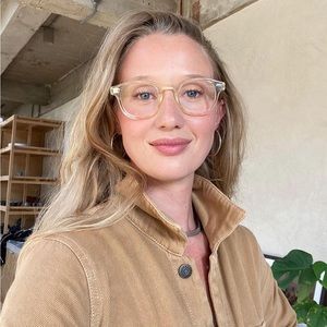 Moscot Lemtosh Blue Light blockers crystal/gold